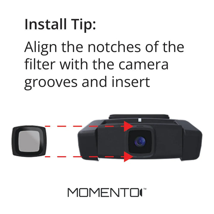 Momento MD-CLP8-BK: 2-Packs M8-Series CPL Filter