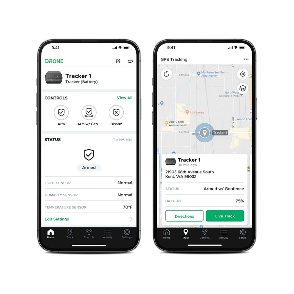 Drone Mobile XT-LTE: Battery-Powered Asset GPS Tracker