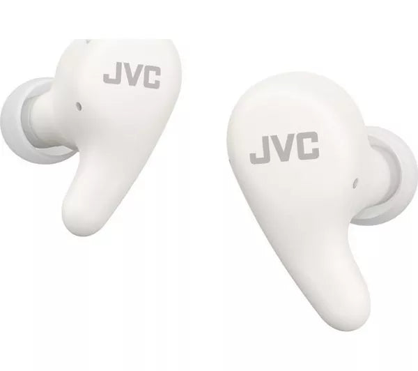 JVC HA-A23T-W: White Gumy Wireless Noise Cancelling Earbuds