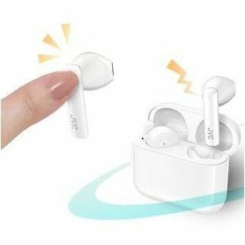 JVC HA-A4T-W: White Wireless Earbuds