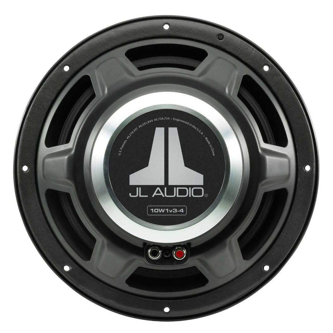 JL Audio 10W1V3-4: 10" 300 W RMS 4-Ohms W1V3-Series SVC Subwoofer
