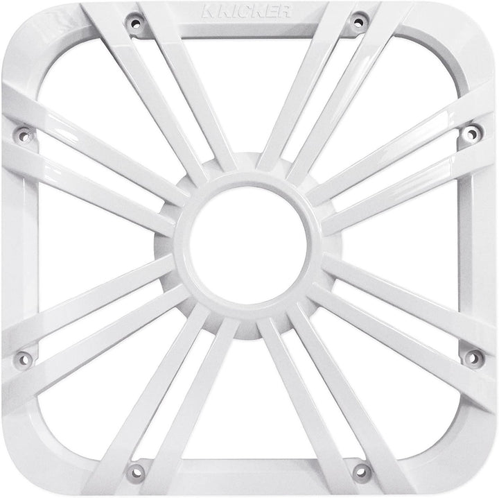 Kicker 11L710GLW: 10" White Subwoofer Grille