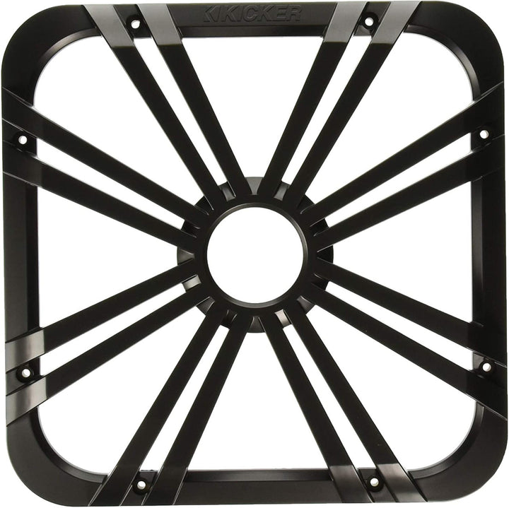 Kicker 11L712GLC: 12" Square LED Subwoofer Grille