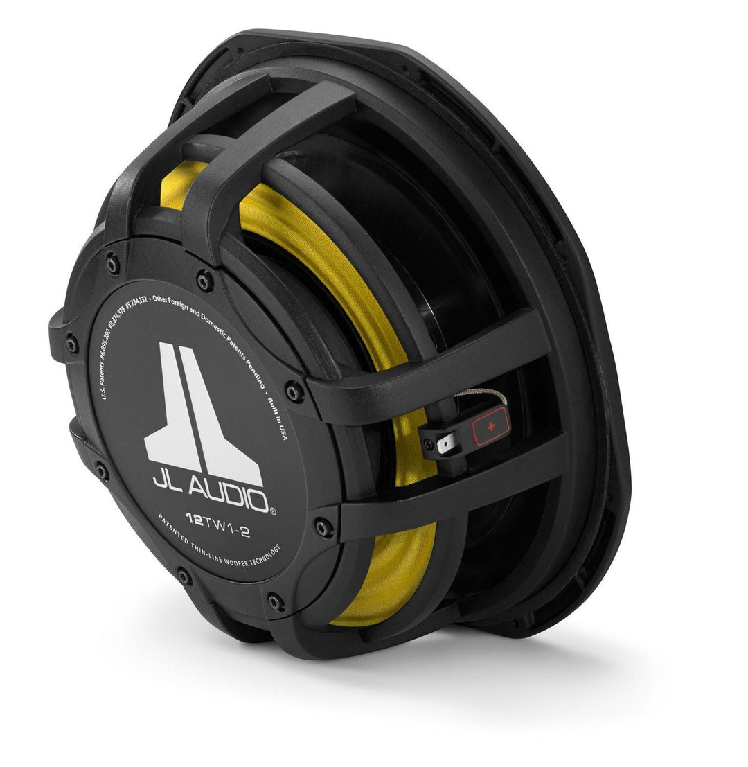 JL Audio 12TW1-2: 12" 300 W RMS 2-Ohms TW1-Series Thin Line SVC Subwoofer