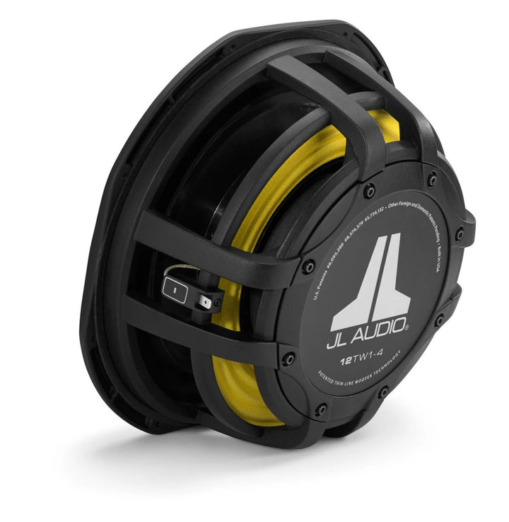 JL Audio 12TW1-4: 12" 300 W RMS 4-Ohms TW1-Series Thin Line SVC Subwoofer