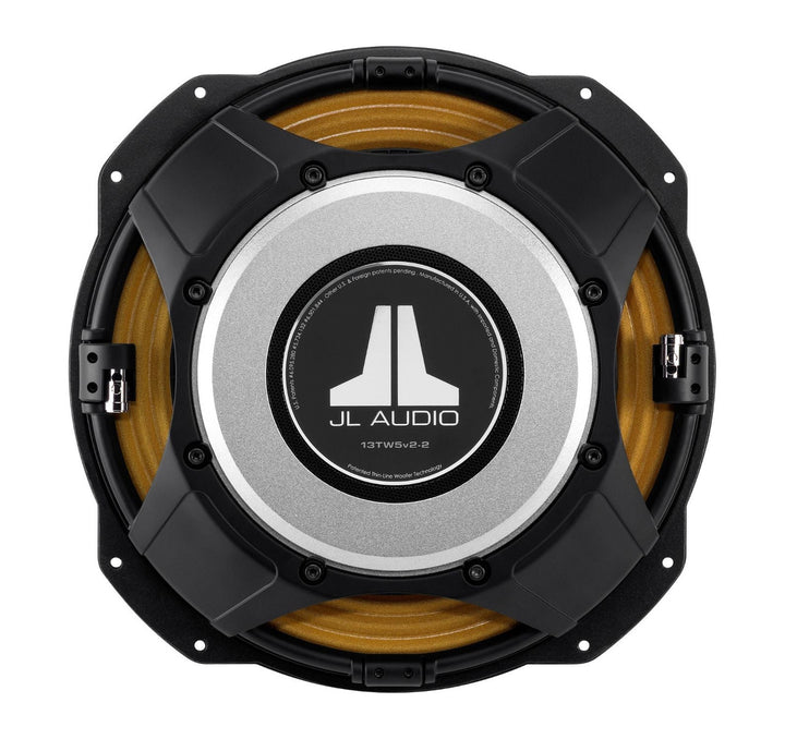 JL Audio 13TW5V2-2: 13.5" 600 W RMS 2-Ohms TW5V2-Series Thin Line SVC Subwoofer