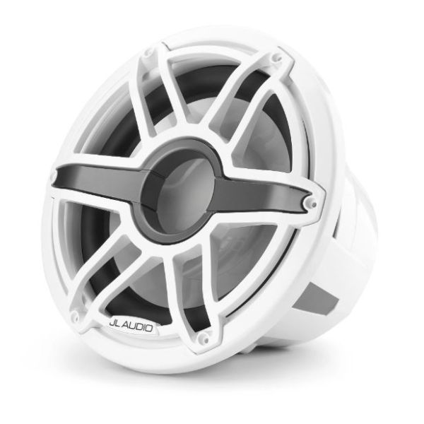 JL Audio JLM7-12IB-S-GWGW-4: 12" M7-Series Gloss White Infinite-Baffle Sport Marine Subwoofer