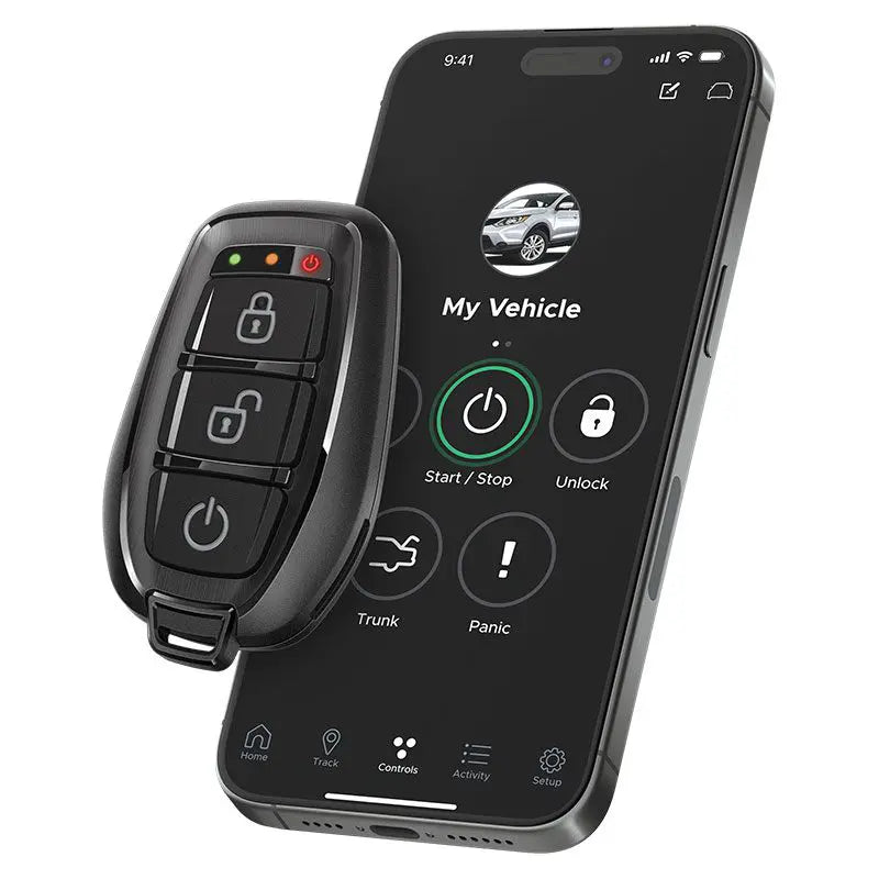 Compustar RF-2WG17-FM-DM: LTE Key Fob Kit
