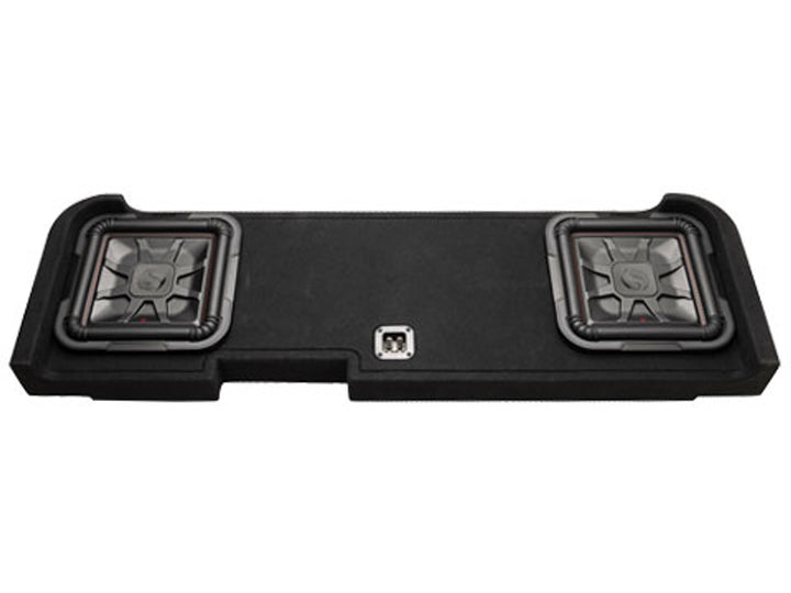 Kicker 51KGMDL7T122: 12" L7T-Series Custom-Fit Dual 1200 W RMS Down-Firing Enclosure