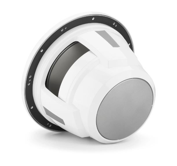 JL Audio JLM7-12IB-C-GWGW-4: 12" M7-Series Gloss White Classic Infinite-Baffle Marine Subwoofer