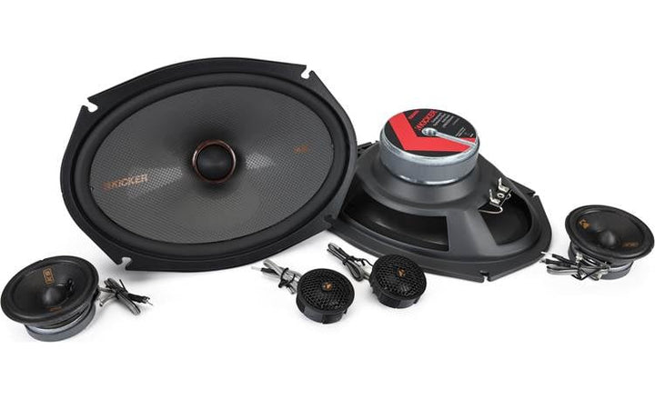 Kicker KSS369: 6 x 9" KS-Series 3-Way Component Speaker System