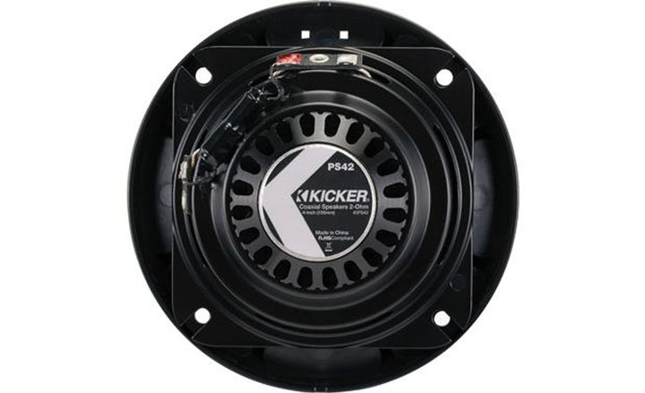 Kicker 40PS42: 4" PS Series 2-Way 2-Ohms Coaxial Speakers