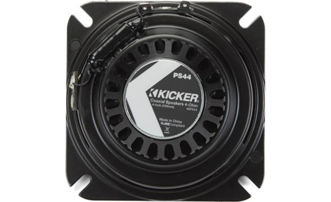 Kicker 40PS44: 4" PS-Series 2-Way 4-Ohms Coaxial Speakers