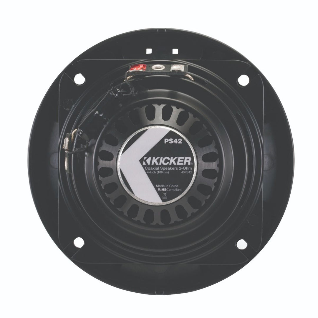 Kicker 40PS44: 4" Powersports Weatherproof Coaxial Speakers