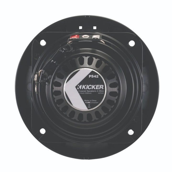 Kicker 40PS44: 4" Powersports Weatherproof Coaxial Speakers