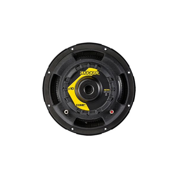 Kicker 43C104: 10" 4 Ω Comp-Series Subwoofer