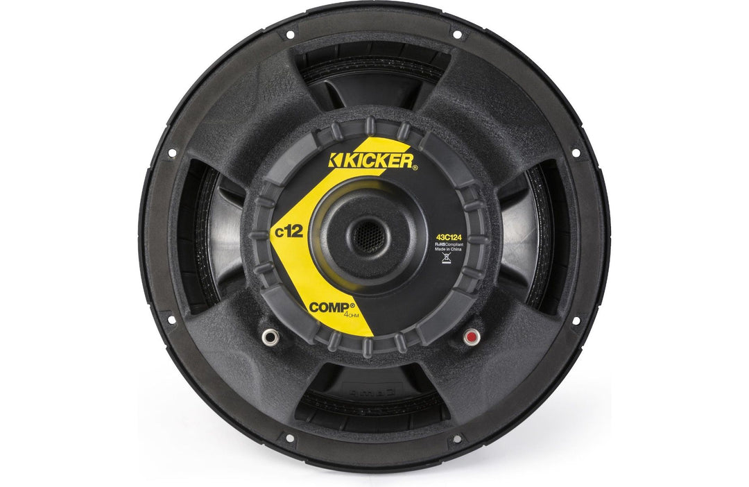 Kicker 43C124: 12" 4 Ω Comp-Series Subwoofer