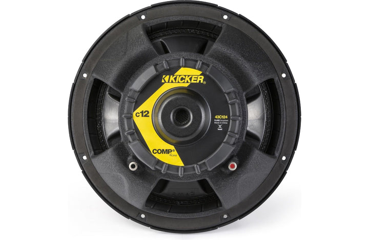 Kicker 43C124: 12" 4 Ω Comp-Series Subwoofer