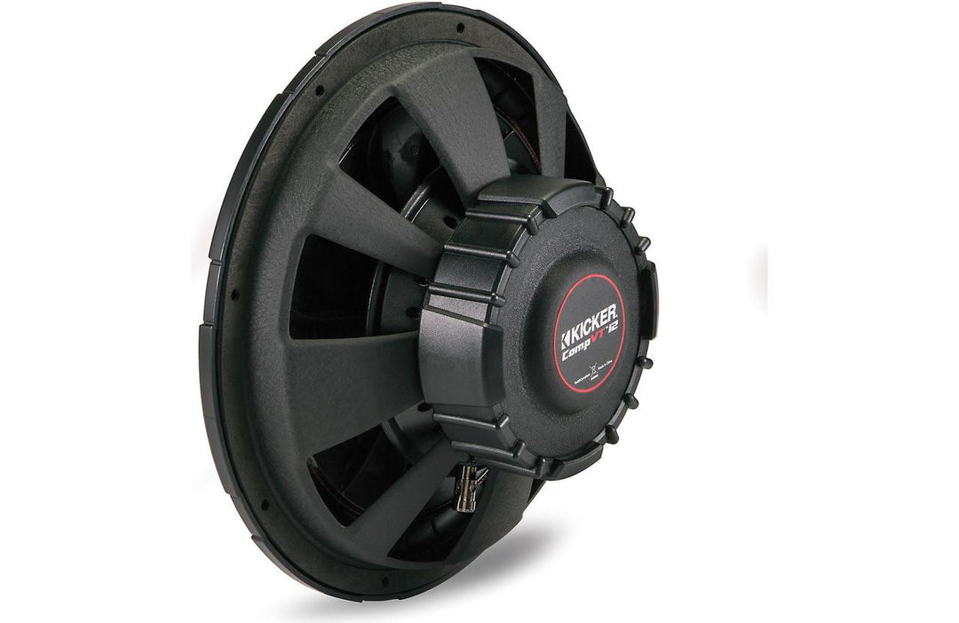 Kicker 43CVT124: 12" CompVT-Series 4-Ohms Subwoofer