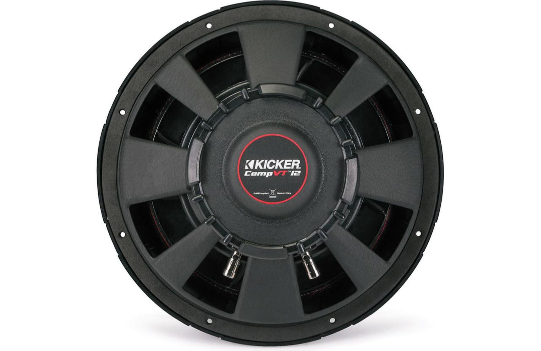 Kicker 43CVT124: 12" CompVT-Series 4-Ohms Subwoofer