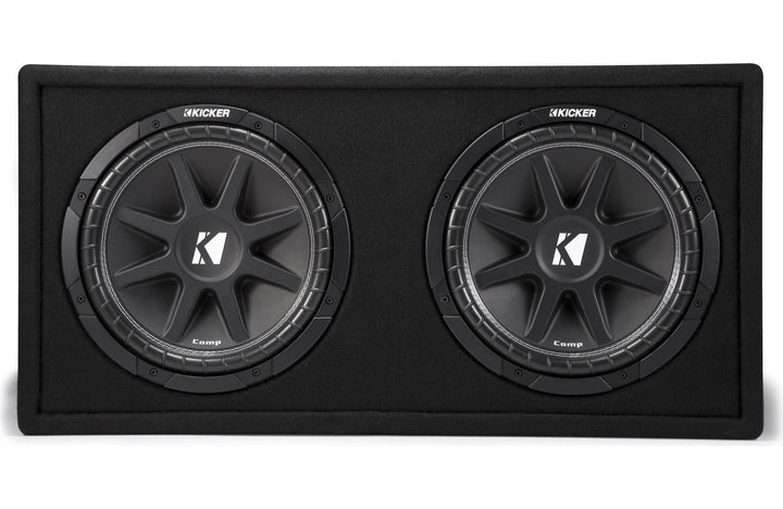 Kicker 43DC122: 12" Comp-Series 300 W RMS Dual Ported Enclosure