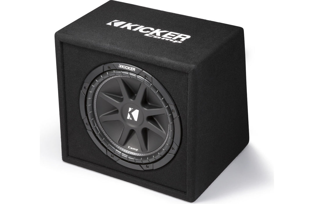 Kicker 43VC124: 12" Single Comp-Series 150 W RMS Ported Enclosure