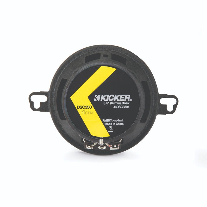 Kicker KK43DSC3504: 3.5" 89 MM 4 Ω Coaxial Speakers