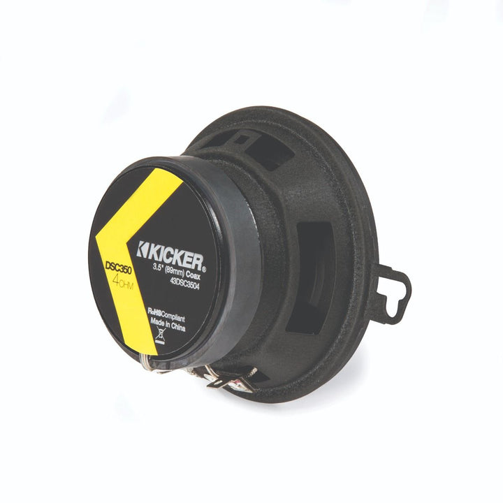 Kicker KK43DSC3504: 3.5" 89 MM 4 Ω Coaxial Speakers