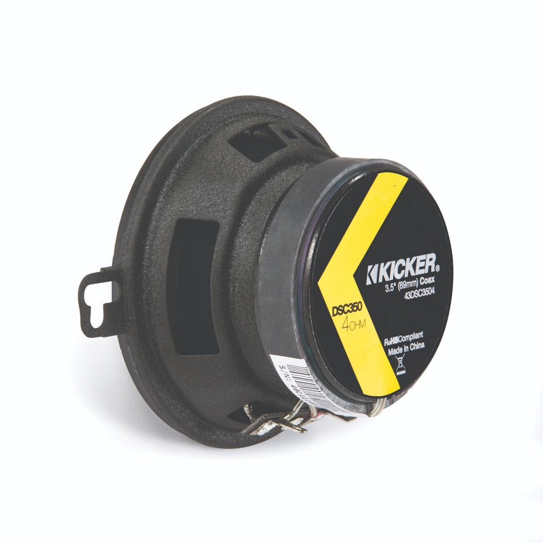 Kicker KK43DSC3504: 3.5" 89 MM 4 Ω Coaxial Speakers
