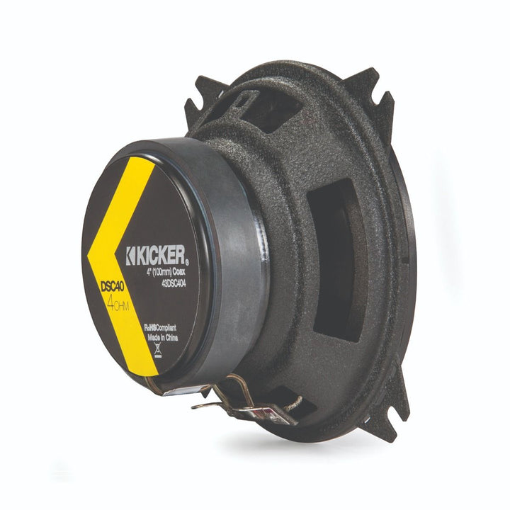 Kicker KK43DSC404: 4" 100 MM 4 Ω Coaxial Speakers