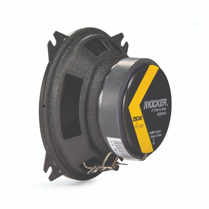 Kicker KK43DSC404: 4" 100 MM 4 Ω Coaxial Speakers