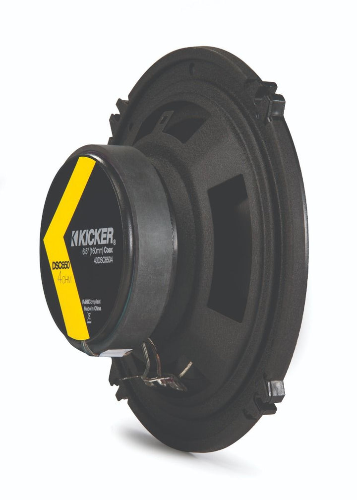 Kicker KK43DSC6504: 6.5" 4 Ω Coaxial Speakers