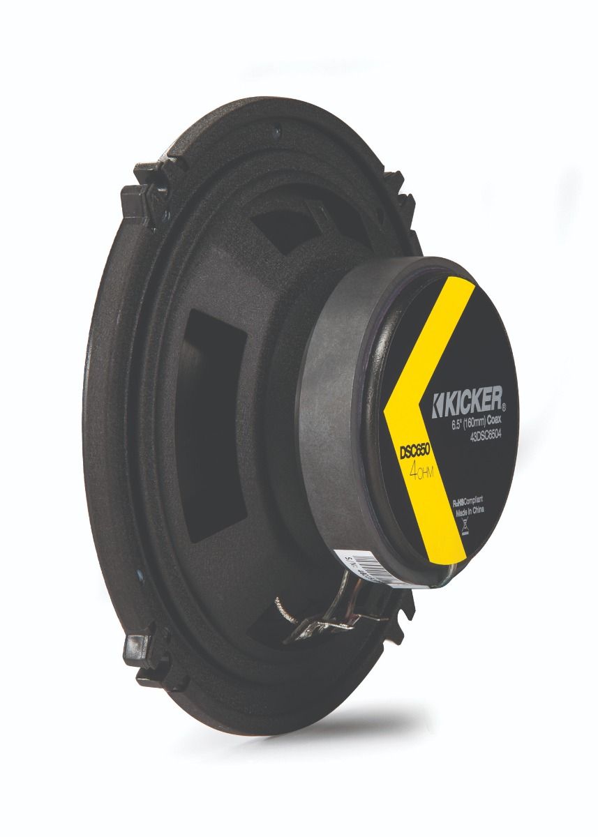 Kicker KK43DSC6504: 6.5" 4 Ω Coaxial Speakers
