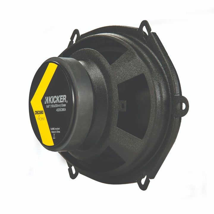 Kicker KK43DSC6804: 6 x 8 " 4 Ω Coaxial Speakers