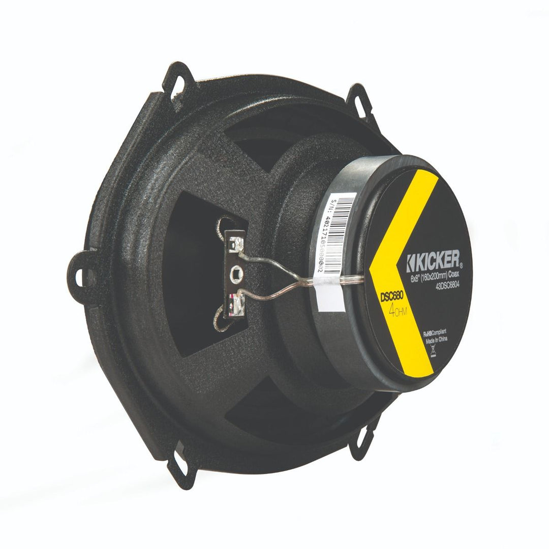 Kicker KK43DSC6804: 6 x 8 " 4 Ω Coaxial Speakers