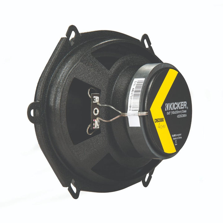 Kicker KK43DSC6804: 6 x 8 " 4 Ω Coaxial Speakers