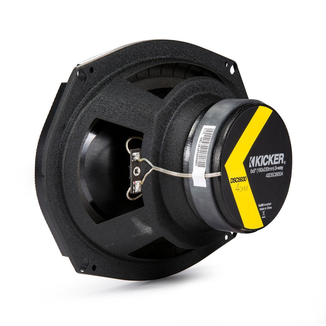 Kicker KK43DSC69304: 6 x 9" 4 Ω 3-Way Speakers