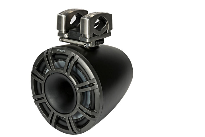 Kicker 44KMTC114: 11" 4 Ω Pair Charcoal Horn-Loaded Tower Speaker System