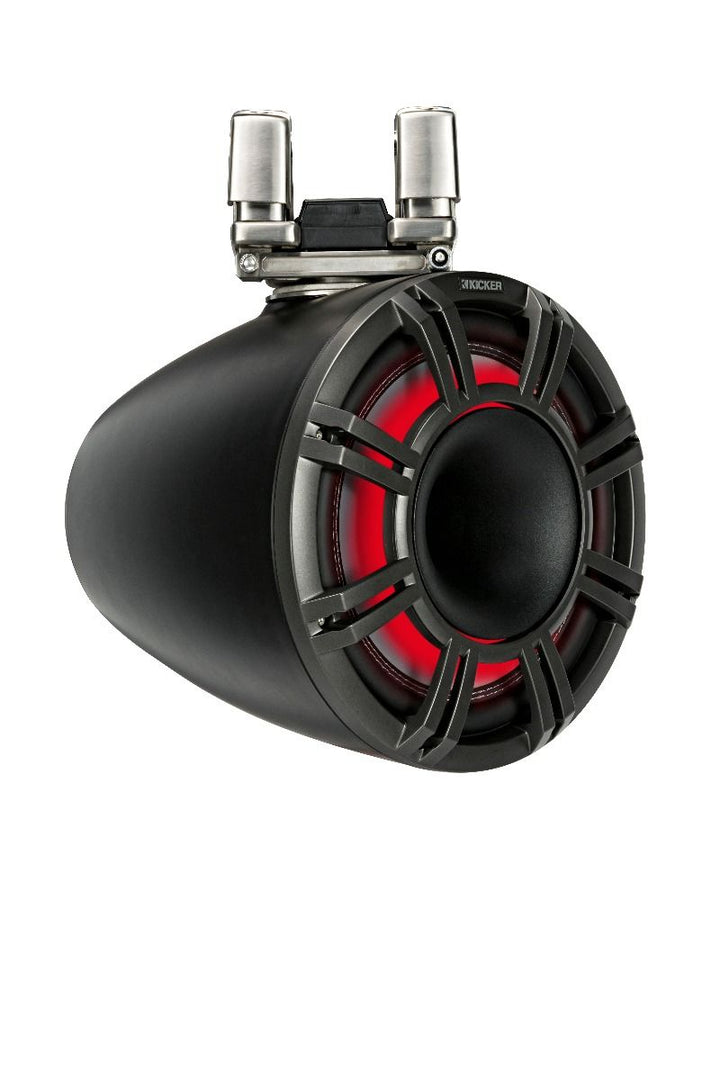 Kicker 44KMTC114: 11" 4 Ω Pair Charcoal Horn-Loaded Tower Speaker System