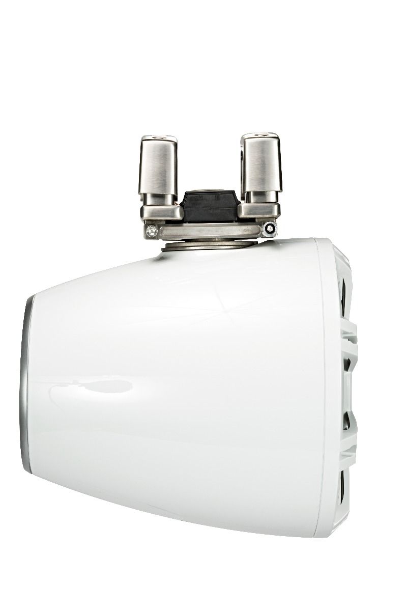 Kicker 44KMTC114W: 11" 4 Ω Pair White Horn-Loaded Tower Speaker System