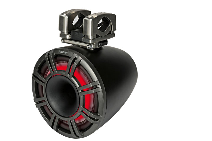 Kicker 44KMTC114: 11" 4 Ω Pair Charcoal Horn-Loaded Tower Speaker System