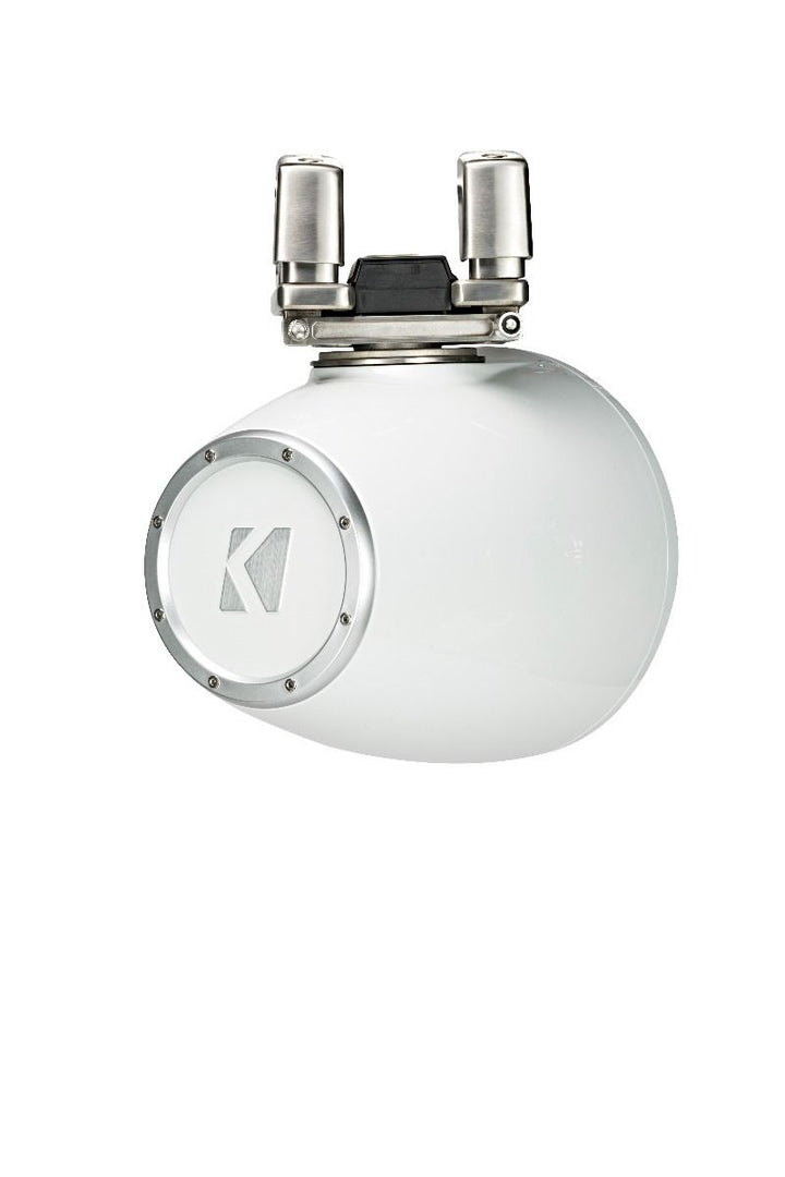 Kicker 44KMTC94W: 9" 4 Ω Pair White Horn-Loaded Tower Speaker System