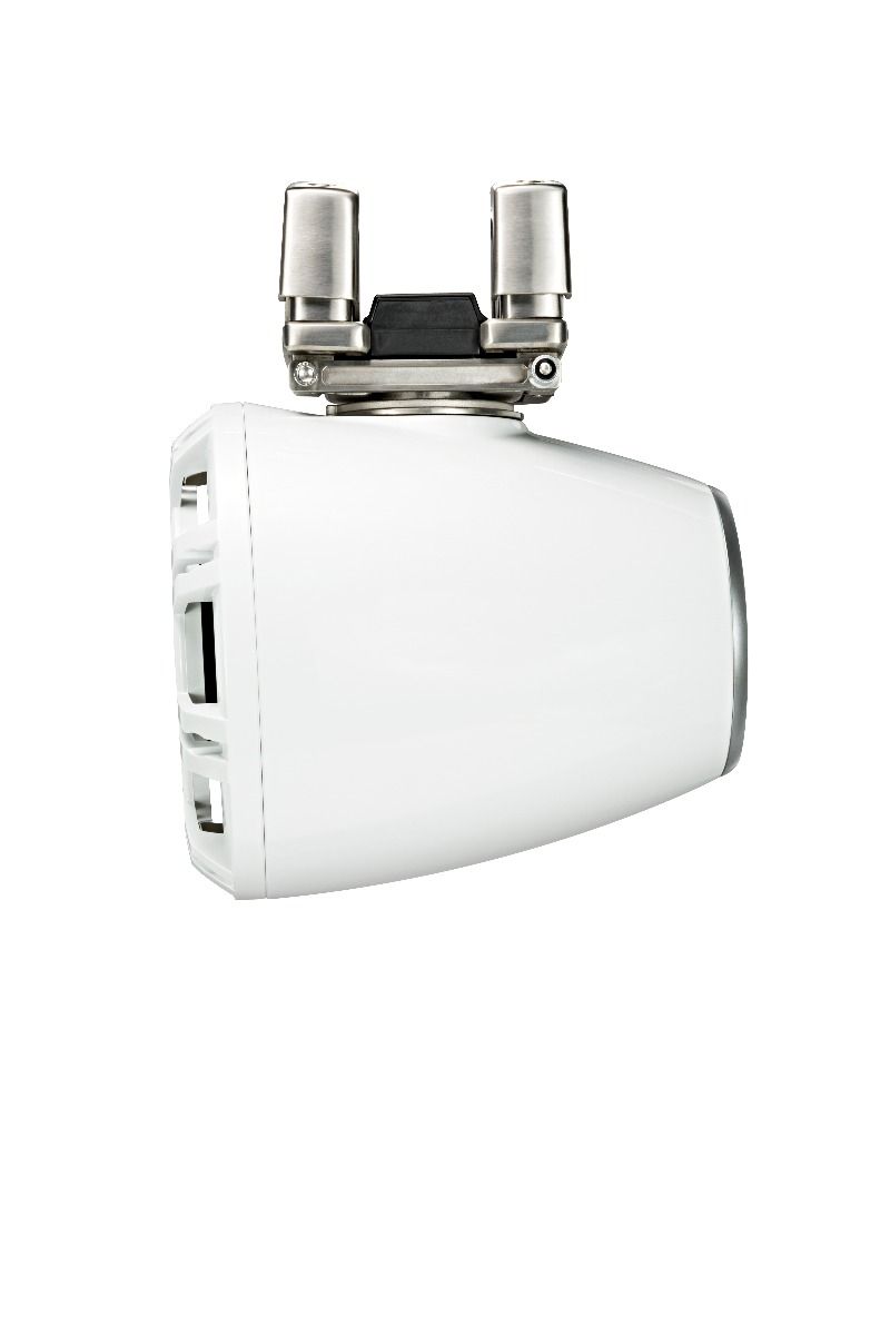 Kicker 44KMTC94W: 9" 4 Ω Pair White Horn-Loaded Tower Speaker System