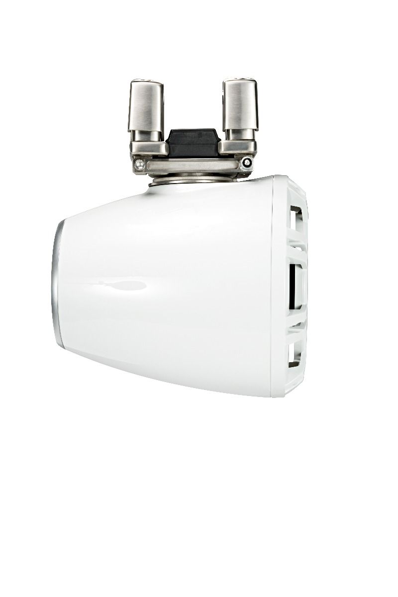 Kicker 44KMTC94W: 9" 4 Ω Pair White Horn-Loaded Tower Speaker System