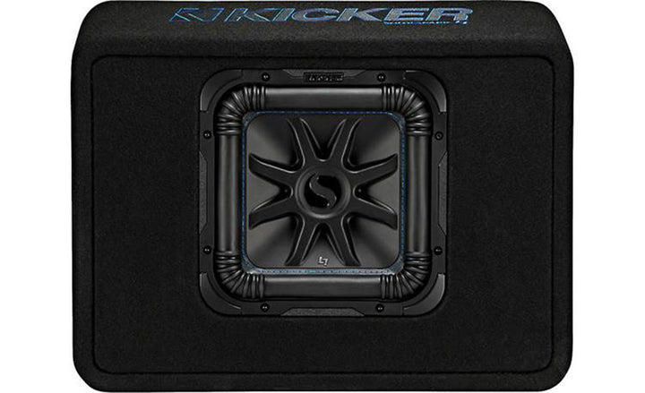 Kicker 44TL7S102: 10" 2 Ω L7-Series Single Slim Vented Enclosure