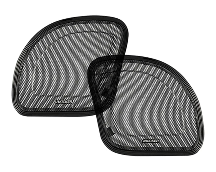 Kicker 45HDRG: 2015 - 2023 Harley Davidson Road Glides Replacement Speaker Grilles