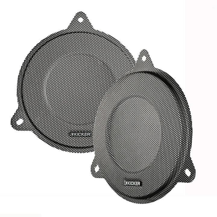 Kicker 45HDSG: Bat-Wing Speaker Grilles