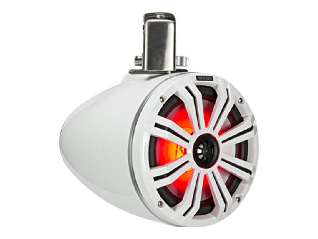 Kicker 45KMTC8W: 8" White Wakeboard Tower Speakers