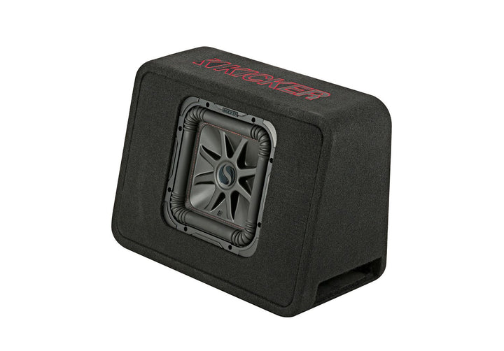 Kicker 45TL7R102: 10" 2 Ω L7R-Series Single Slim Vented Enclosure
