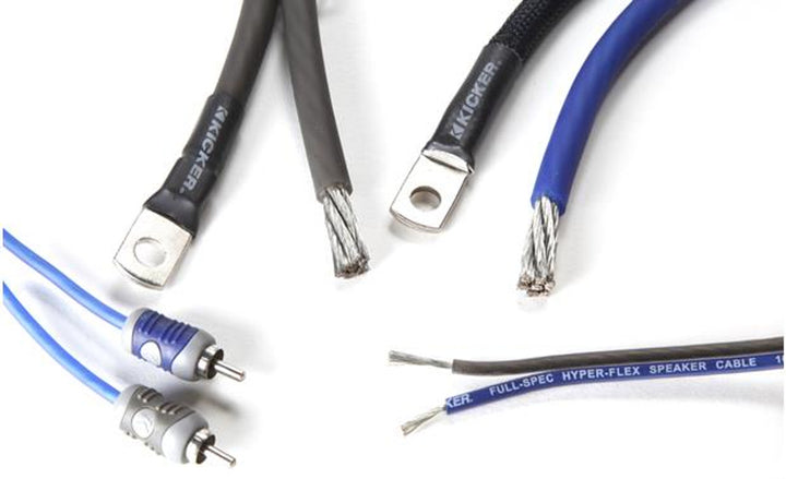 Kicker 46CK4: 4-Gauge Complete Amplifier Wiring Kit